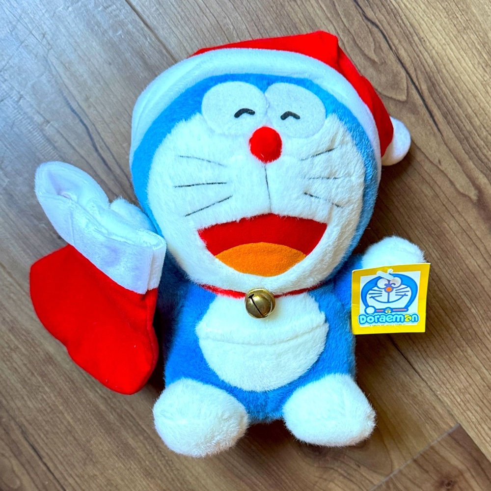 Doraemon in Santa costume new with tag